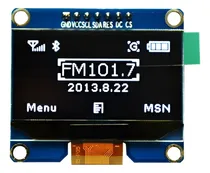 Comprar Oled Display Ldc 1.54  1,54 128×64 I2c Spi Blanco Pantalla