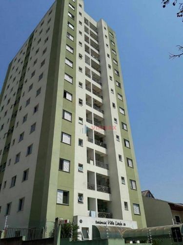 Imagem 2 de 14 de Lindo Apartamento - 70m² - 3 Dormitórios - 1 Suíte - Ap2579