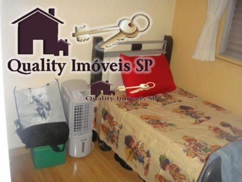 Imagem 8 de 15 de Apartamento Para Venda No Bairro Jardim Santa Cruz (sacomã) Em São Paulo - Cod: Qy416 - Qy416
