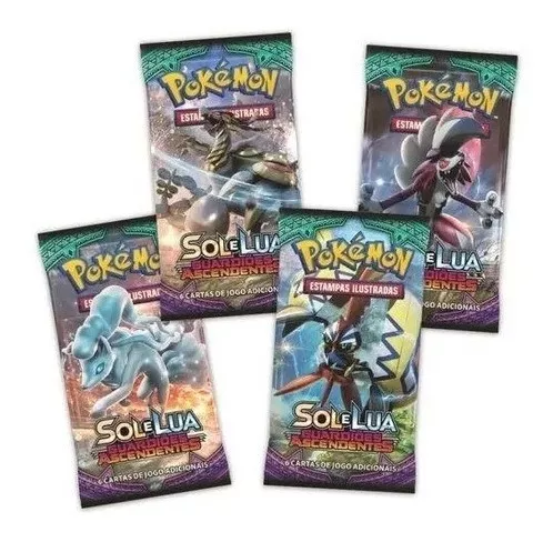 POKEMON TRIPLE PACK SOL E LUA 6 LUZ PROIBIDA REGIGIGAS