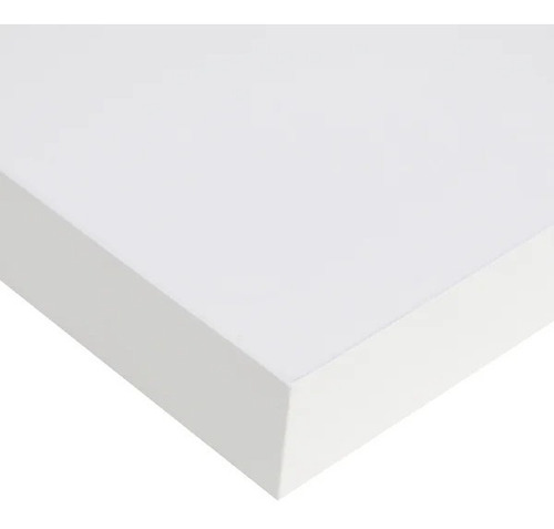 Prateleira Mdf Branco Com Fita De Borda