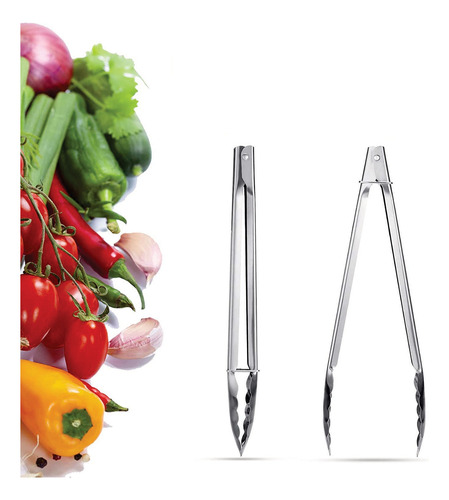 Pinza De Cocina Profesional Acero Inoxidable Marca Inoxibar 