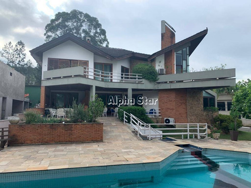 Imagem 10 de 12 de Casa Com 4 Suítes Para Alugar, 900 M² Por R$ 42.000/mês - Tamboré 02 - Santana De Parnaíba/sp - Ca3063