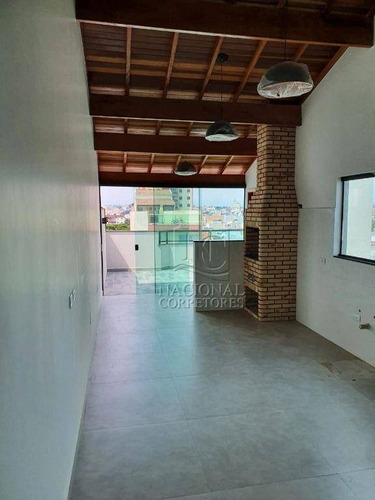 Imagem 13 de 20 de Cobertura Com 2 Dormitórios À Venda, 98 M² Por R$ 390.000,00 - Vila Camilópolis - Santo André/sp - Co5555