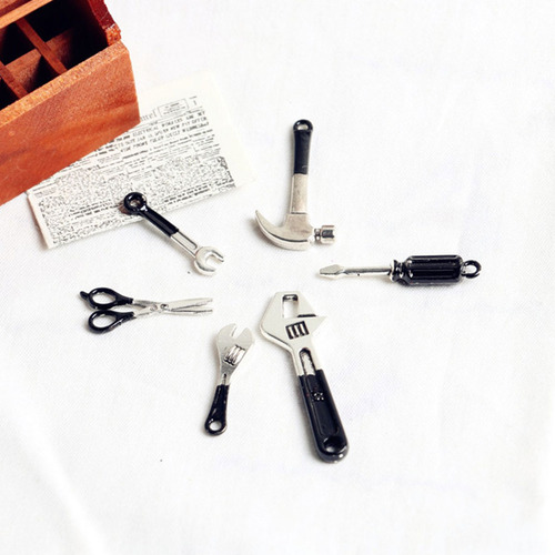 6 Piezas De Accesorios Simulados Para Cajas De Herramientas,