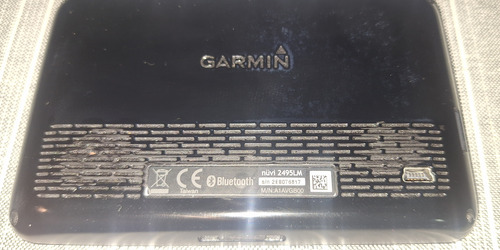 Gps Garmin Nuvi 2495 Comando Por Voz Envio Gratis Negro Argentina/brasil/chile/uruguay/sur De Europa/australia (Usado)