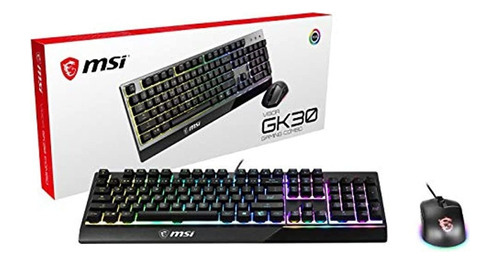 Msi Vigor Retroiluminado Rgb Teclas De Acceso Rápido