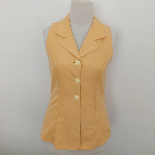 Chaleco Vintage Amarillo Talle S