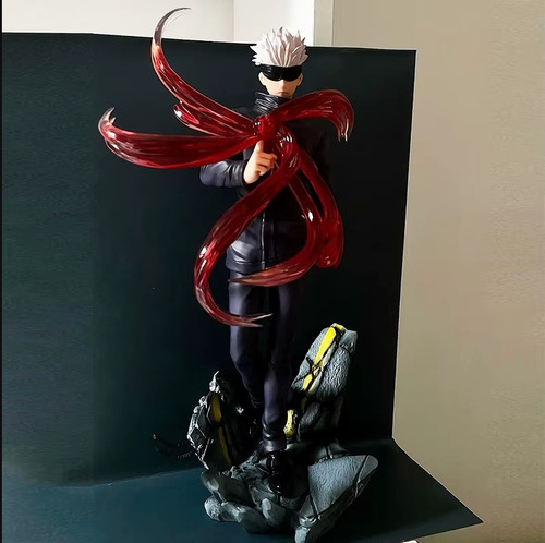 Figura Anime Coleccion Jujutsu Kaisen Satoru Gojo Red 30cm
