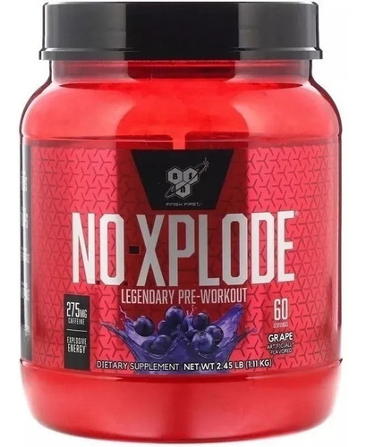 Pré Treino No Xplode 1,11kg 60 Doses - Lisinho