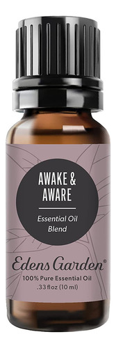 Edens Garden Awake  Aware Mezcla De Aceite Esencial Synergy