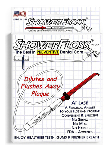 Shower Floss  Dispositivo De Riego Bucal Disenado Profesion