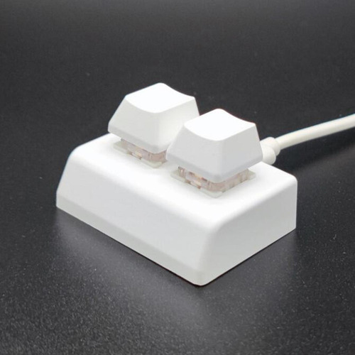 Teclado Mecánico Para Juegos, 2 Teclas, Teclados De Juego