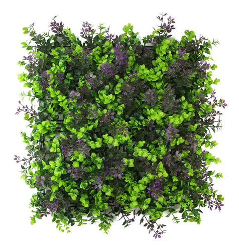 Follaje Artificial - Arrayán Morado 50x50 Cm
