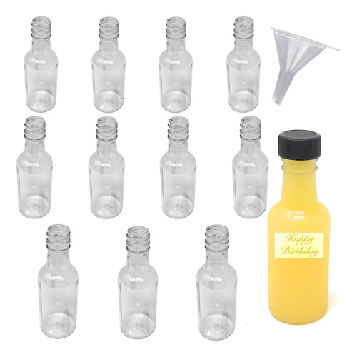 Primebaker Mini Botellas De Licor De 50 Ml - Juego De Botell