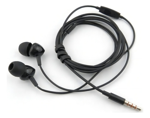Fone De Ouvido Tipo P2 Cor Preta Premium.