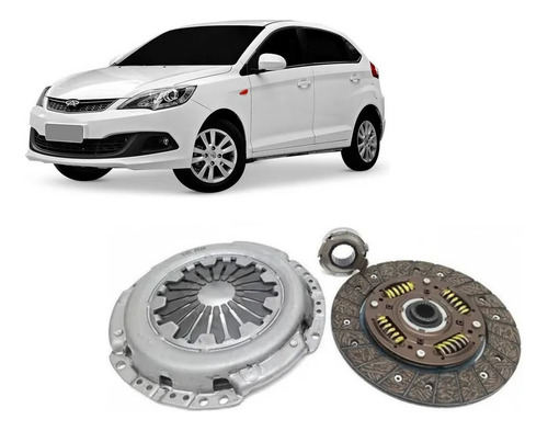 Kit Embreagem Para Chery Celer 1.5 16v 2012 A 2017