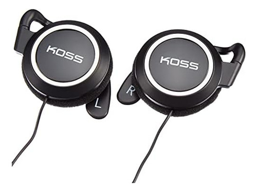 Koss Ksc21 Sportclip - Auriculares Con Clip, Color Negro