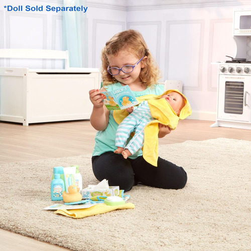 Set De Juegos Para Muñecas Melissa & Doug Changing & Bathtim