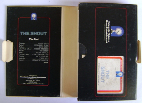 The Shout 1978 Betamax Beta Tape Imp Usa Jerzy Skolimowski (Usado)