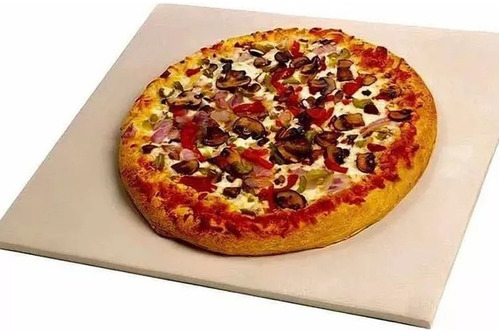 Placa Piedra Refractaria Para Pizza 30x30x1,6 Cm