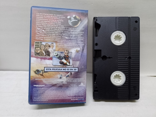 Película Mini Espías 3 Game Over En Vhs Doblada Al Español (Usado)