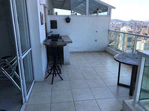 Imagem 5 de 30 de Cobertura Com 1 Dorm, Boqueirão, Santos - R$ 1.17 Mi, Cod: 21596 - V21596
