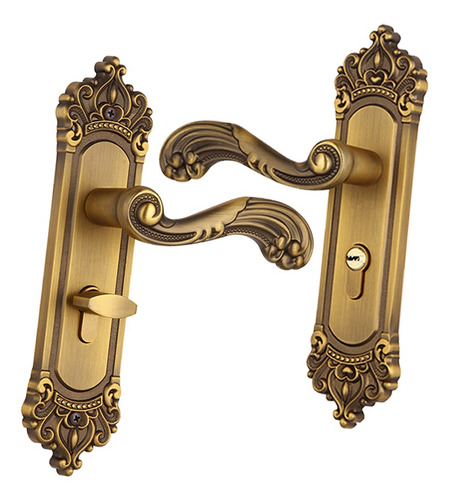 Imagen 1 de 6 de Cerradura Antigua Del Tirador De Puerta Para La Cerradura
