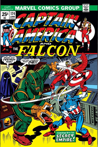 Captain America And The Falcon 174 Importada Capitão América