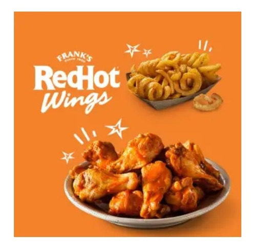 Salsa Para Alitas Franks Red Hot Wings Sabor Buffalo 680ml