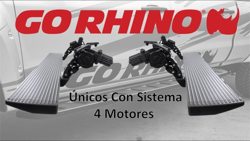 Estribos Eléctricos Go Rhino Para Ford Ranger 2012-2023