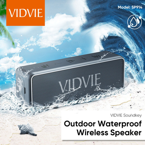 Parlante Vidvie Sp914 Resistente Al Agua Ipx7 Bluetooth