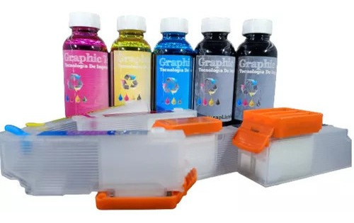 Kit Cartucho Rellenable Compatible Epson Expression Xp 830