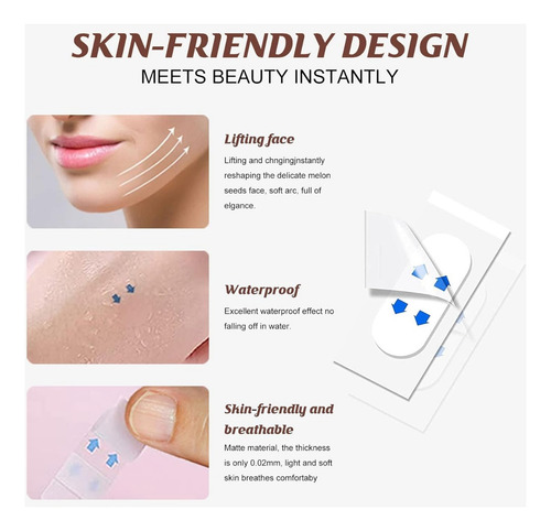 Cinta De Estiramiento Facial Para Piel Flácida Invisible60