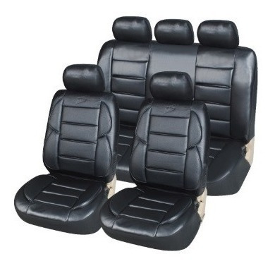 Funda Asiento Auto Ecocuero Super Riñonera Acolchada Premium