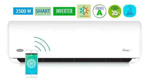 Imagen 2 de 10 de A. Acondic. Carrier Smart Inverter 2253f 53hva0901f Digiya