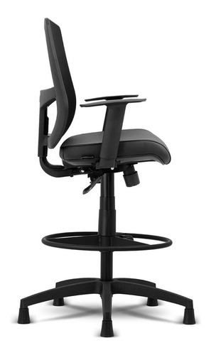 Silla Ergonómica Para Cajero Apollo New-con Aro Apoya Pie