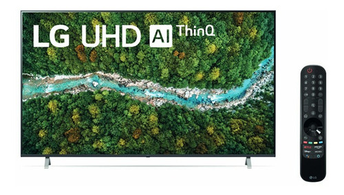 Imagen 1 de 3 de Tv LG Uhd 60  4k Smart Thinq Ai 60up7750psb (2021)
