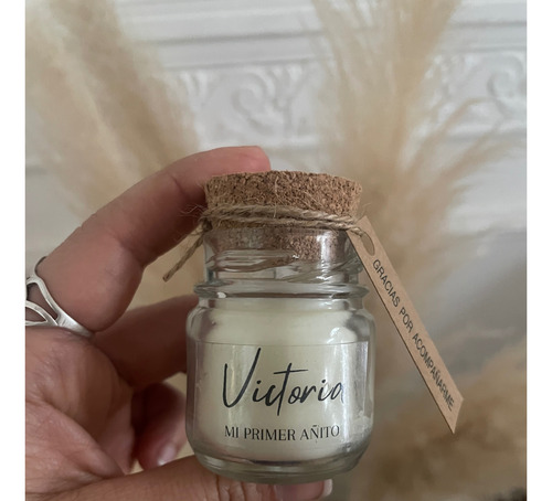 Vela Souvenirs Personalizado Casamiento Comunión Bautismo