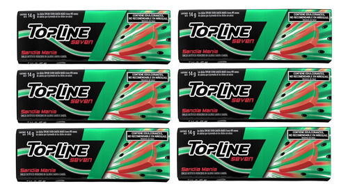 Display X16 U Chicles Topline 7 - Sandia Mania