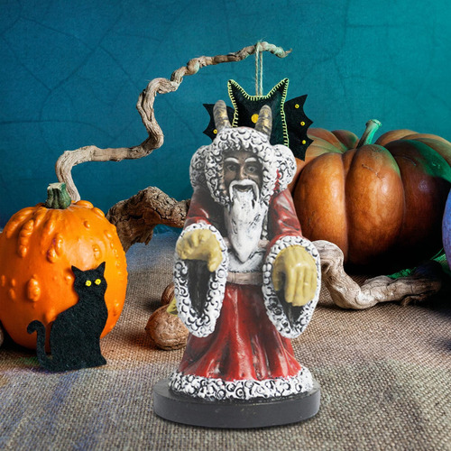 Estátua De Halloween Escultura De Resina Figura De Pátio