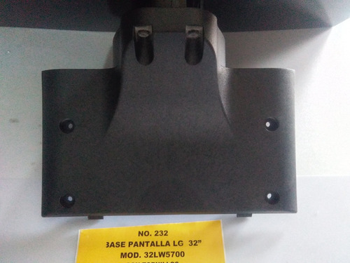 Base Soporte De Tv Marca Lg De 32 Mod. 32lw5700 (Usado)