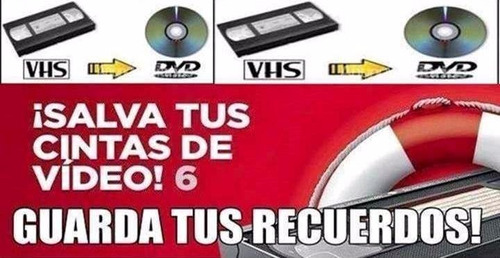 No Pierdas Tus Recuerdos Familiares En Vhs. ! Paso A Dvd/pd