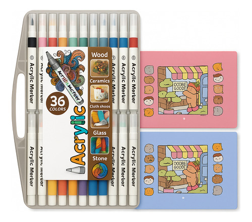 Kit Caderno Bobbie Goods Com Canetinhas Tira Estresse Color Kit 18 Canetinha-caderno Rosa