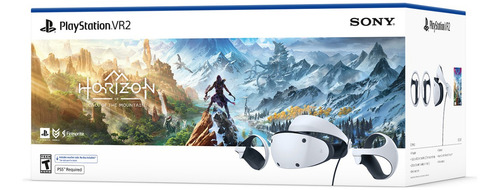 Playstation Vr2 + Horizon Call Of The Mountain Ps5 Blanco