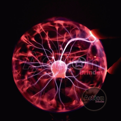 Imagem 2 de 4 de Globo De Plasma 20cm - 110v