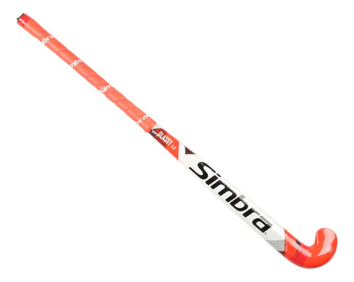 Palo De Hockey Simbra Glassy 3.0 34'' En Blanco/rojo | Stock