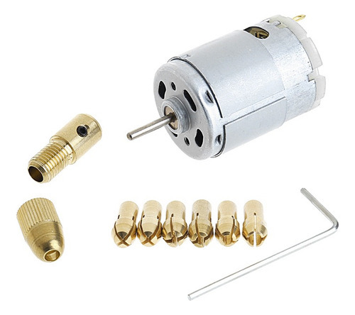 Motor Pequeño Simple Wl-002 Con Mandril De Cobre