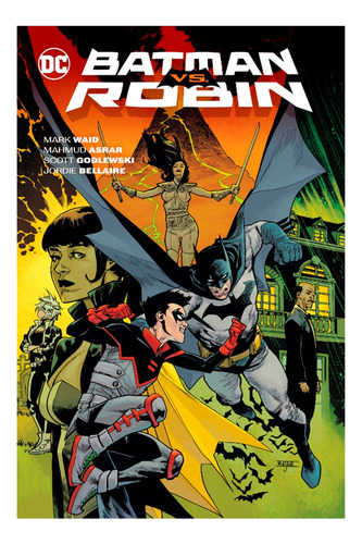 Batman Vs. Robin Hc - Mark Waid Dc Comics Robot Negro