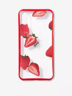 Funda Para iPhone X/xs Victorias Secret Original Nueva Fresa